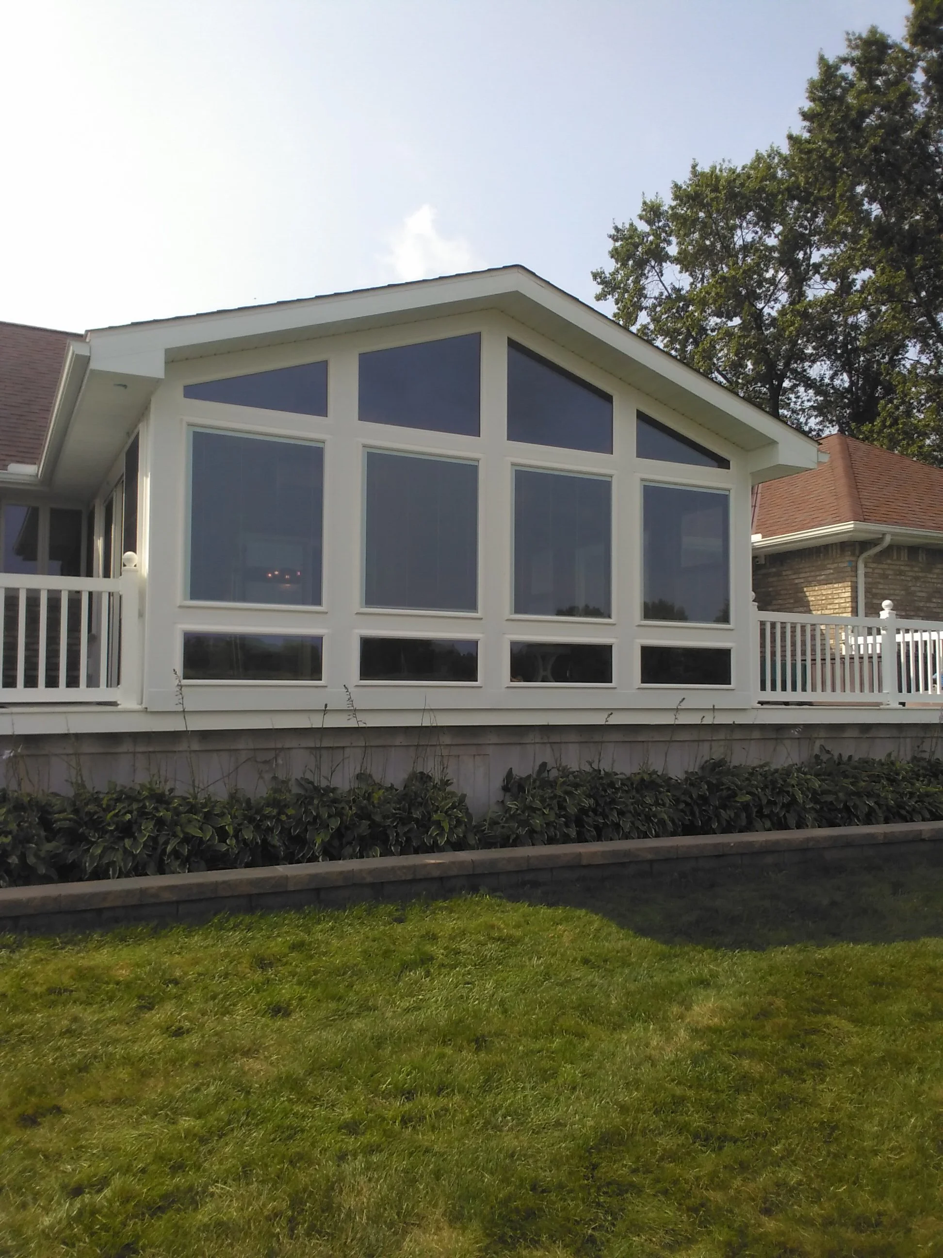 Quality windows by Provia for a quality look! 