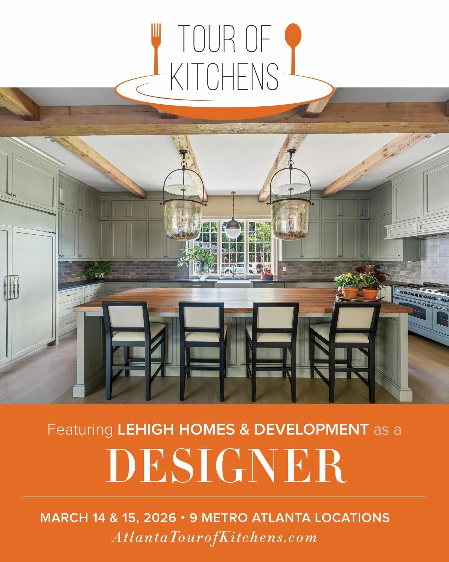 Lehigh Homes is honored to be featured in the 2026 Atlanta Tour of Kitchens. This event celebrates the heart of the home&mdash;where craftsmanship, function, and gathering come together&mdash;and we&rsquo;re proud to share a kitchen that reflects how
