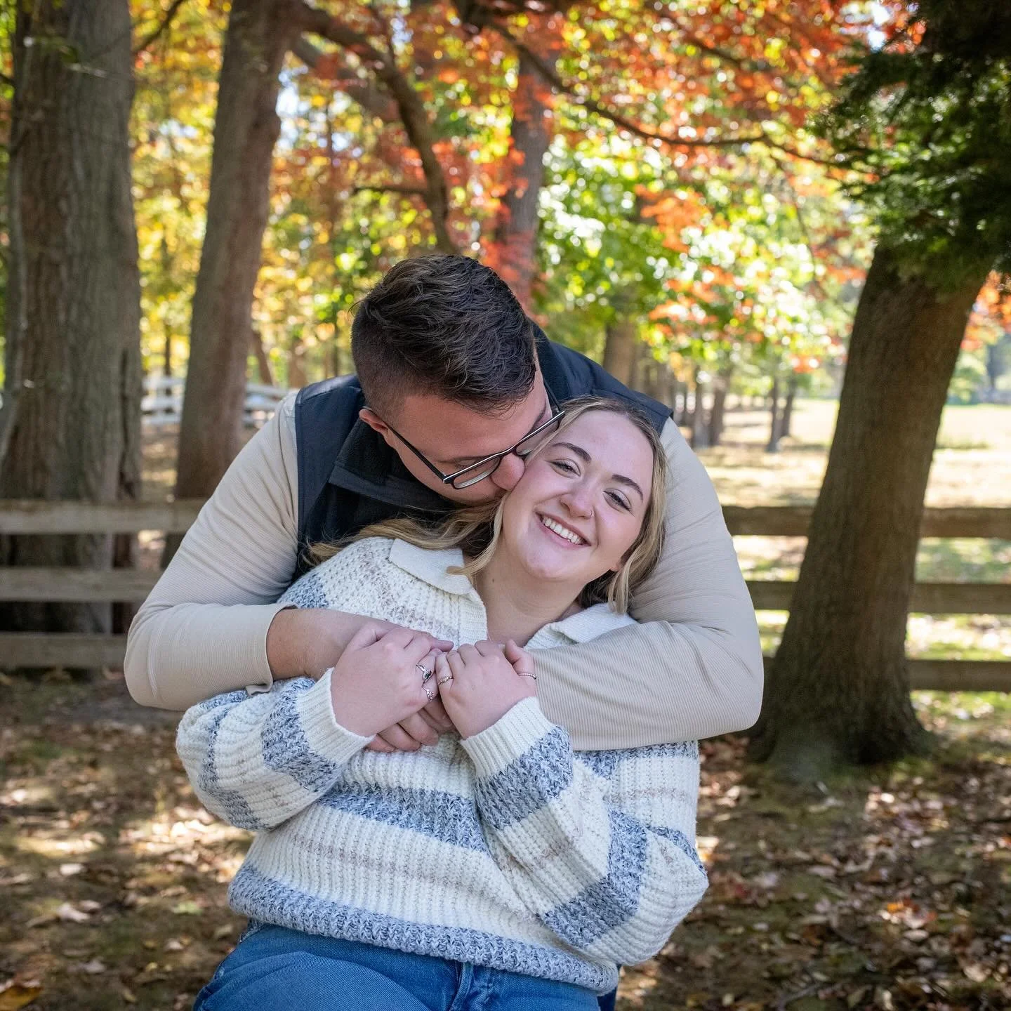 Day 1 of fall mini shoots was a beautiful day spent with Sophia &amp; Emanuel 🍂
