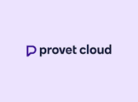 Provet Cloud logo on a light purple background