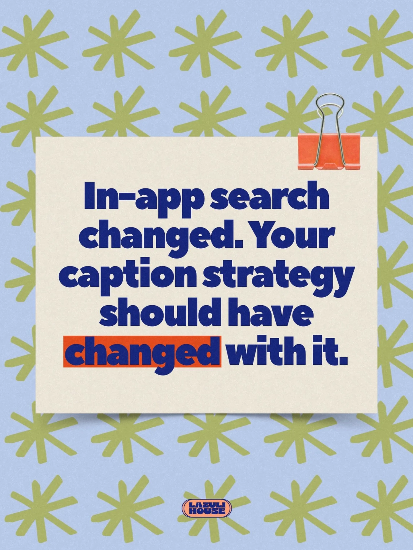 Did you know? Check our post about IG caption writing to see if your captions are optimized for search and Google indexing. It&rsquo;s not too late to go back and edit them! 💪 follow for more marketing/social content tips.