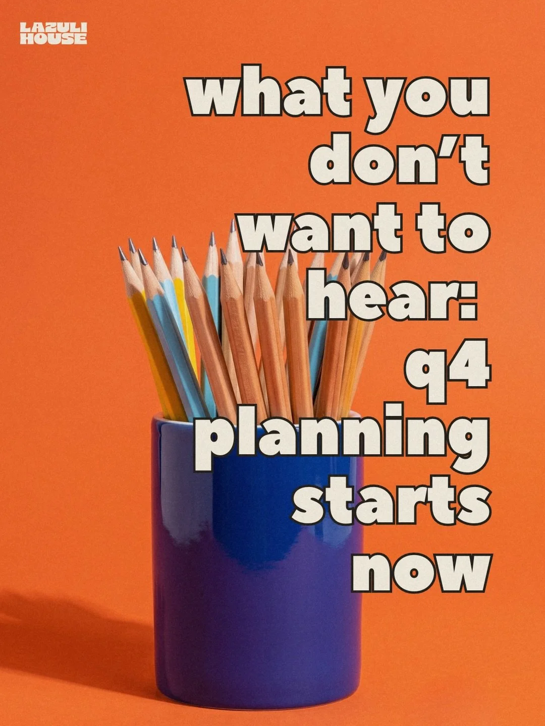 Q4 planning starts now, and here&rsquo;s why waiting until October already puts you behind:

CPMs rise in September and ad inventory fills up fast. Speaking slots and award applications close even earlier. A cold email list won&rsquo;t save a Q4 camp