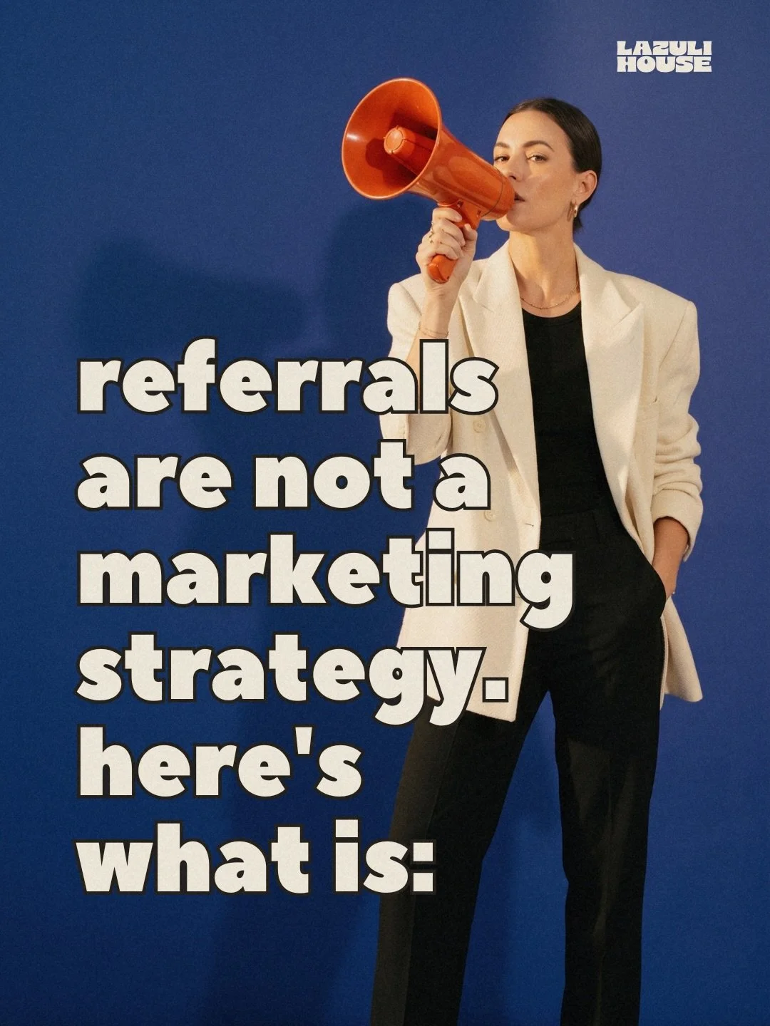 Referral-based growth has a ceiling for expert-led service firms, and most don&rsquo;t realize it until business slows down.

Referrals are a reward for great work, not a strategy you can build a business on. You can&rsquo;t control when they happen,