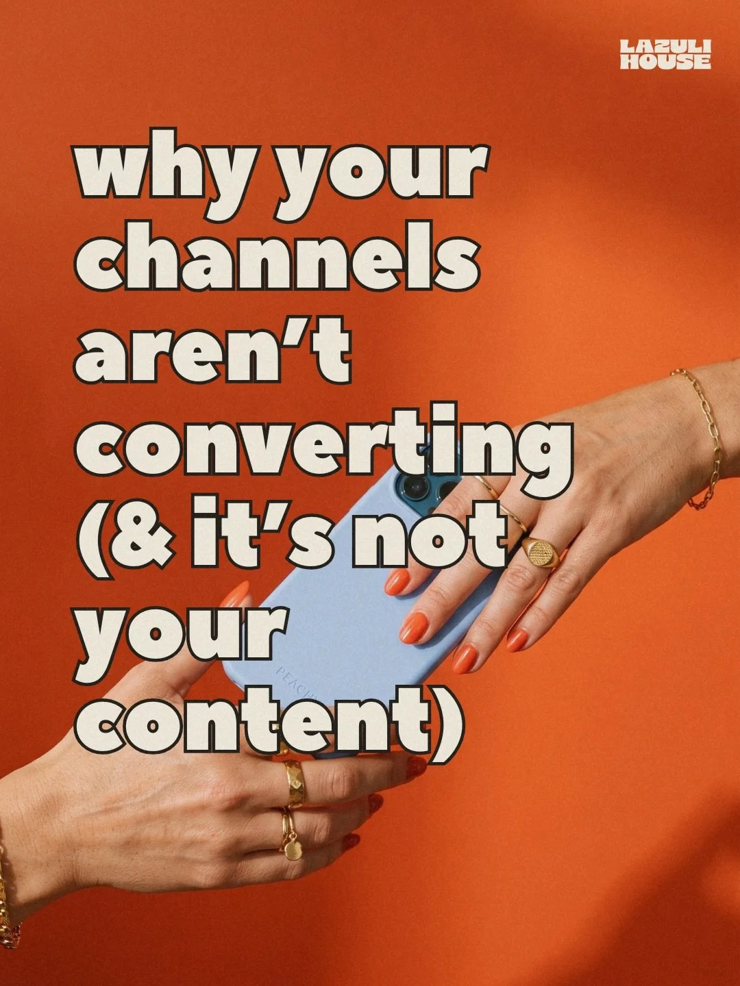 Why your channels aren&rsquo;t converting even though you&rsquo;re posting everywhere. If you&rsquo;ve got Instagram, email, and ads all running and still aren&rsquo;t seeing leads or sales, the problem usually isn&rsquo;t your content. 

It&rsquo;s 