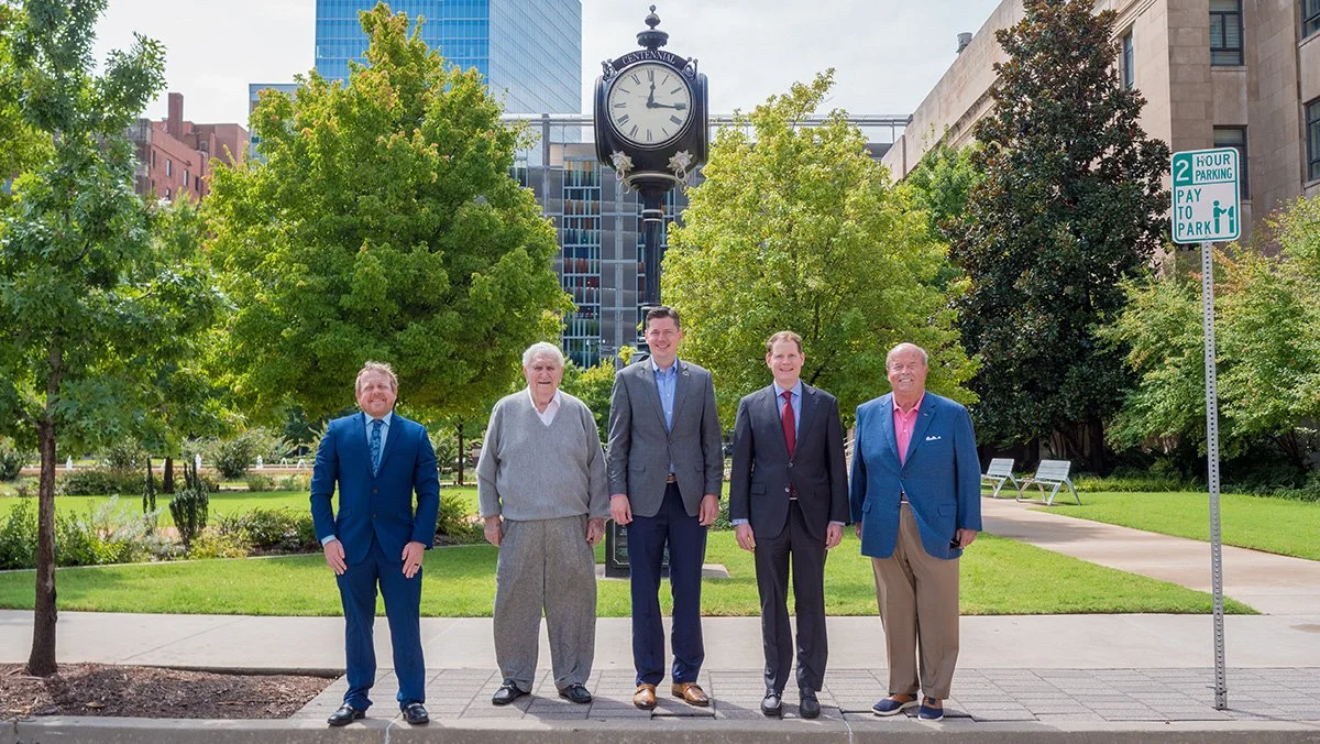 Oklahoma Centennial Clocks