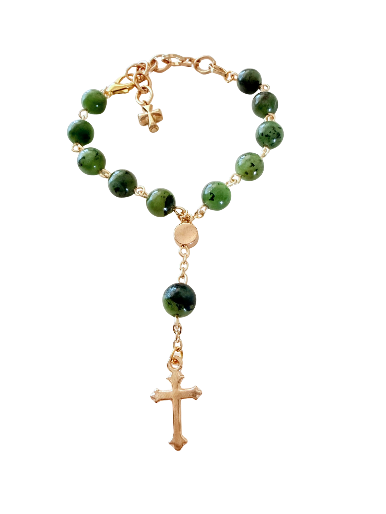 Inky Green Decade Bracelet