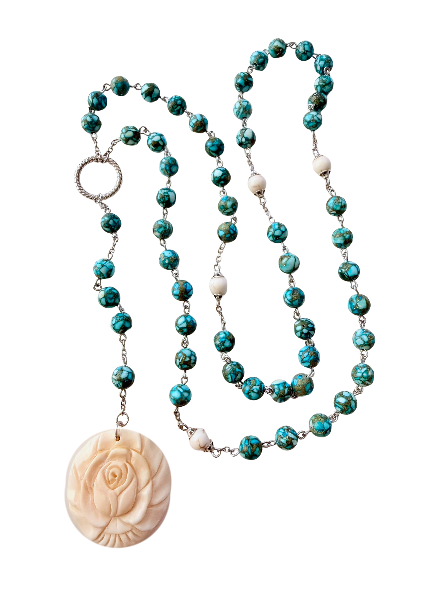 Ivory Rose Rosary