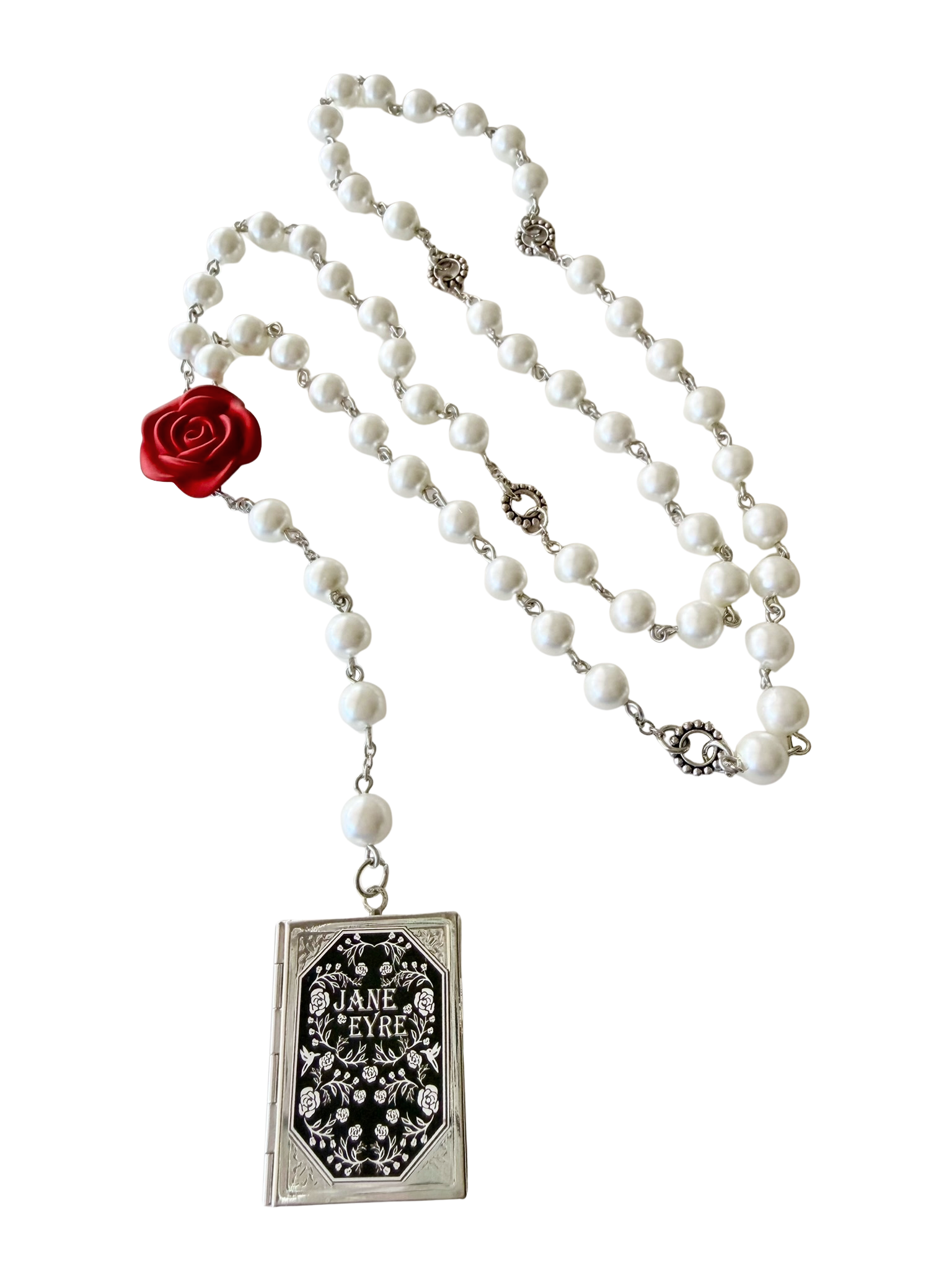 Jane Eyre Locket Rosary