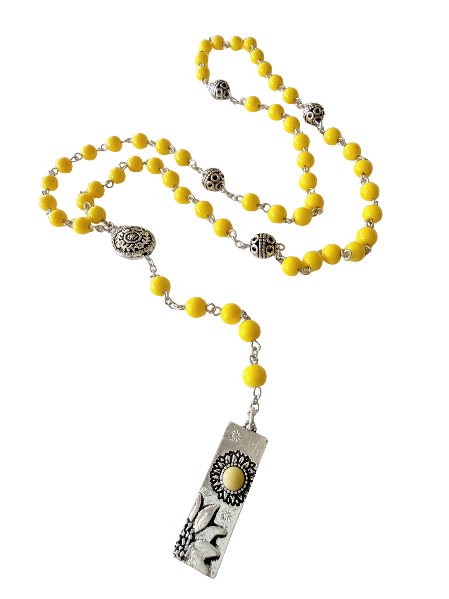 Sunflower Rosary