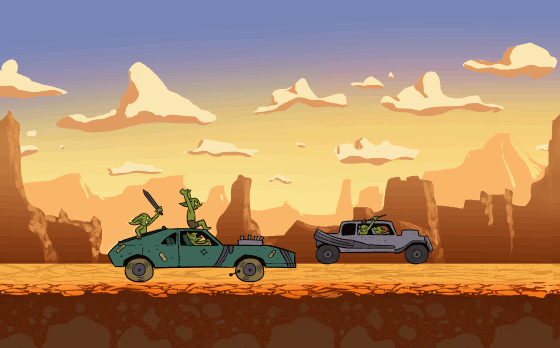 Video game concept art - Goblin gas