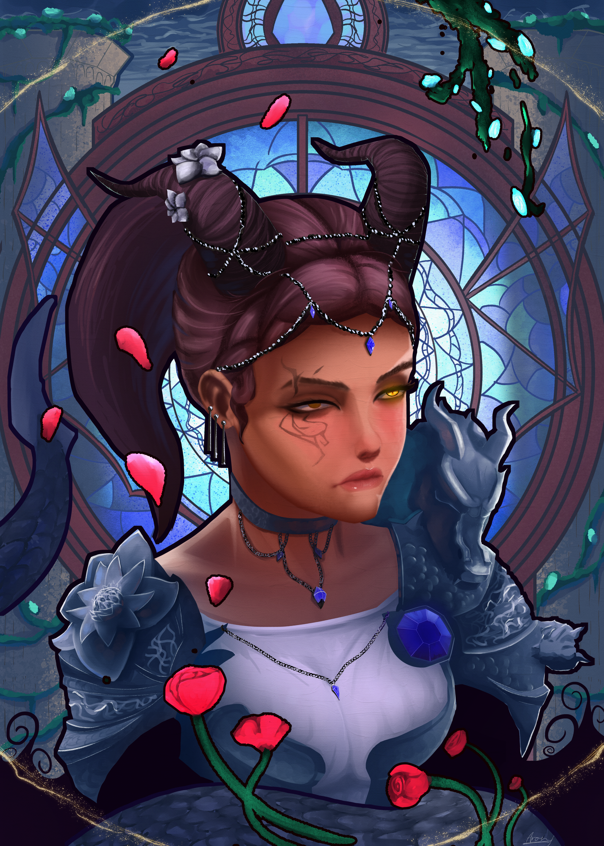 Poster series illustration