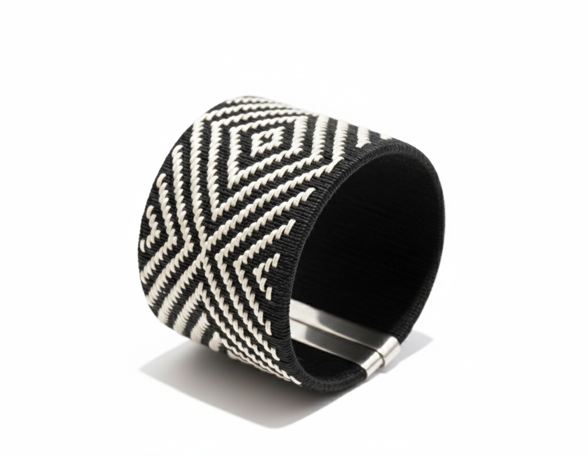 BRAZALETE PALMA NEGRO