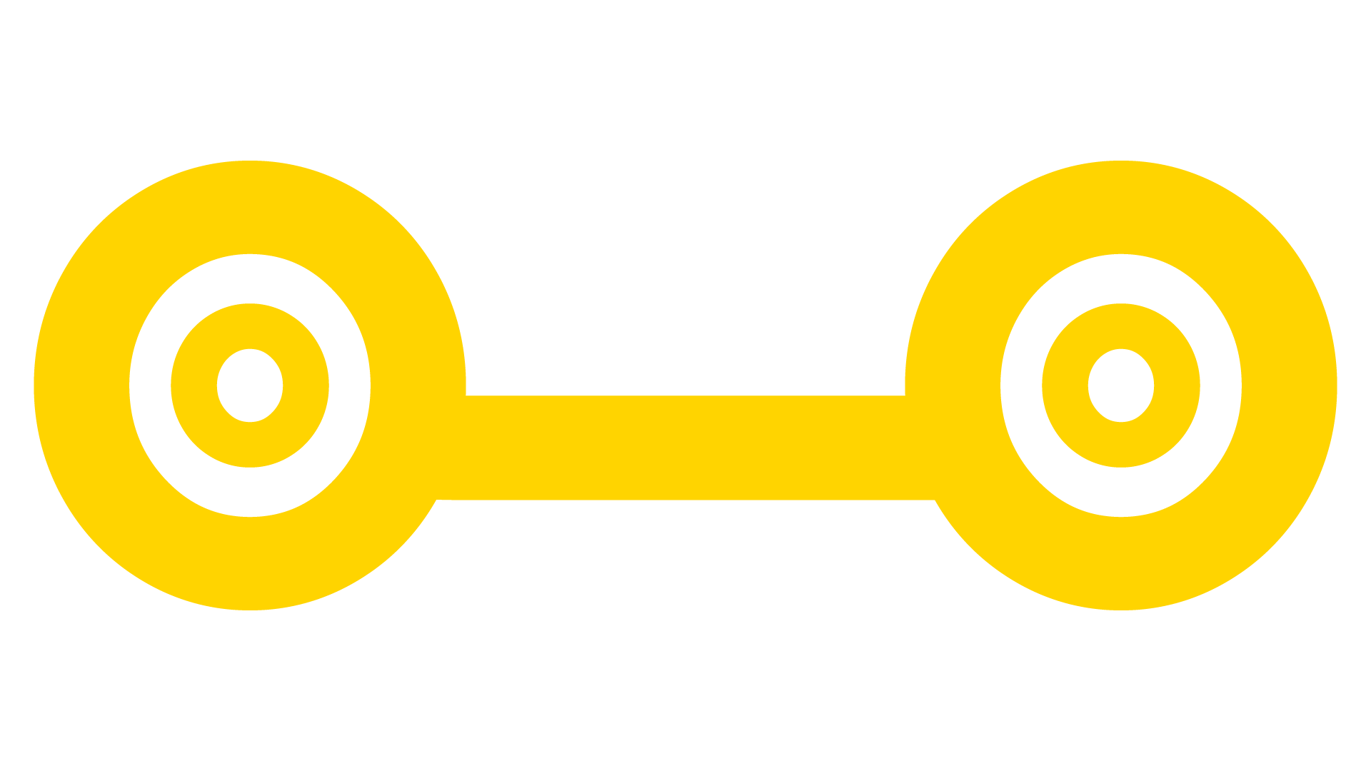 The NC3 OSOM brand icon in yellow with two large wheels connected by a flat platform.