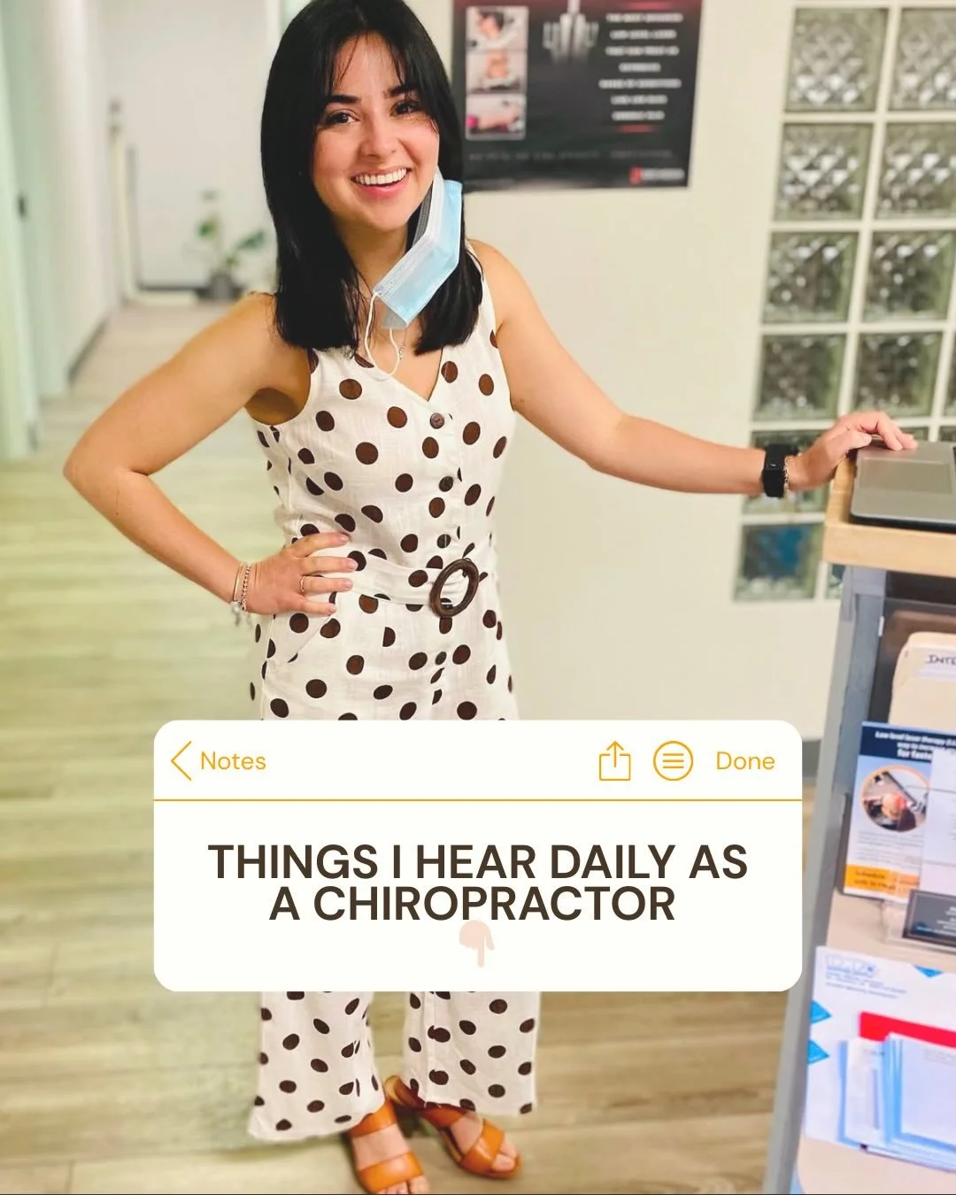 As a chiropractor, I tend to hear these phrases a lot&hellip;

&ldquo;I slept wrong&rdquo;
&ldquo;Can you crack this one spot really quick?&rdquo;
&ldquo;My low back hurts&rdquo;

&hellip; but it&rsquo;s so much more than that!

It&rsquo;s less about