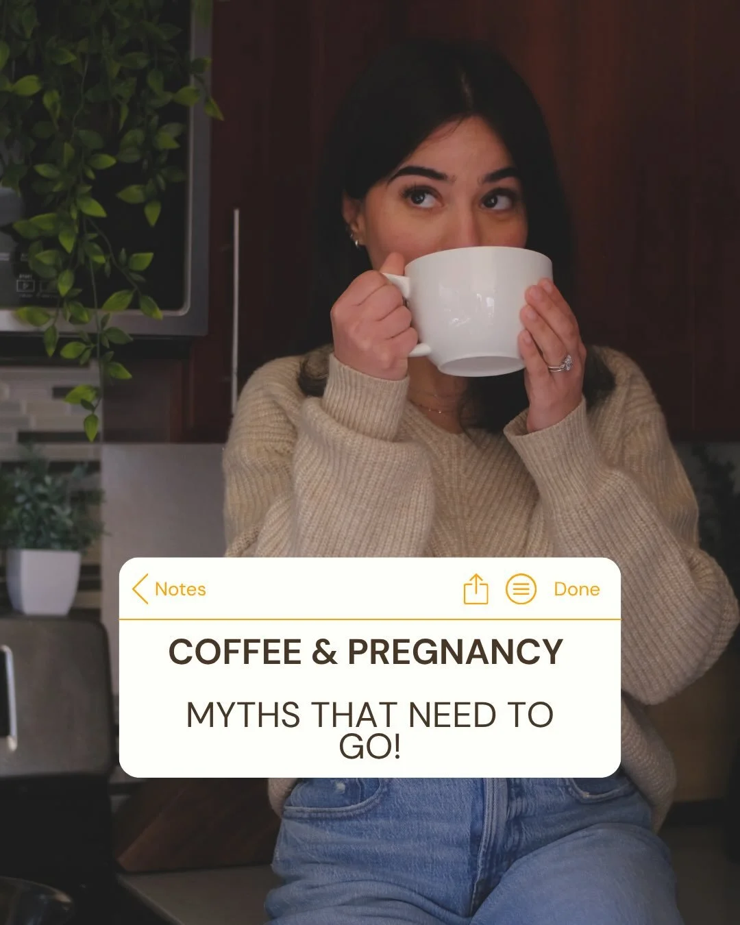If it wasn&rsquo;t obvious already, I love a good cup of coffee ☕️

With my pregnant patients who also share the same obsession, they&rsquo;ve often heard that drinking caffeine can increase the risk of miscarriage, can harm the baby&rsquo;s developm