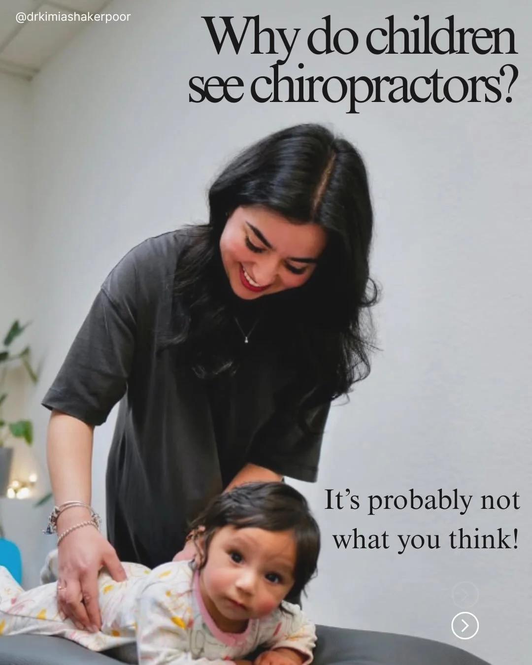 Pediatric chiropractic care is probably much gentler than most people imagine 👶🏻

Children&rsquo;s bodies are constantly growing, adapting, &amp; learning how to move through the world.
From tummy time&hellip; to learning to walk&hellip; to sports 