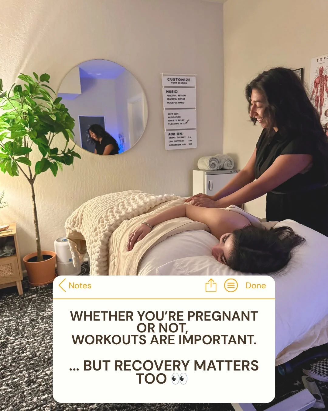 Exercise is powerful. But recovery matters too 👏

A lot of active people (pregnant &amp; not pregnant) focus on the workout itself, but forget that their body is already handling SO much adaptation behind the scenes.

Between: ✔️ Changing postures ✔