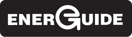 EnerGuide logo with white text on a black background