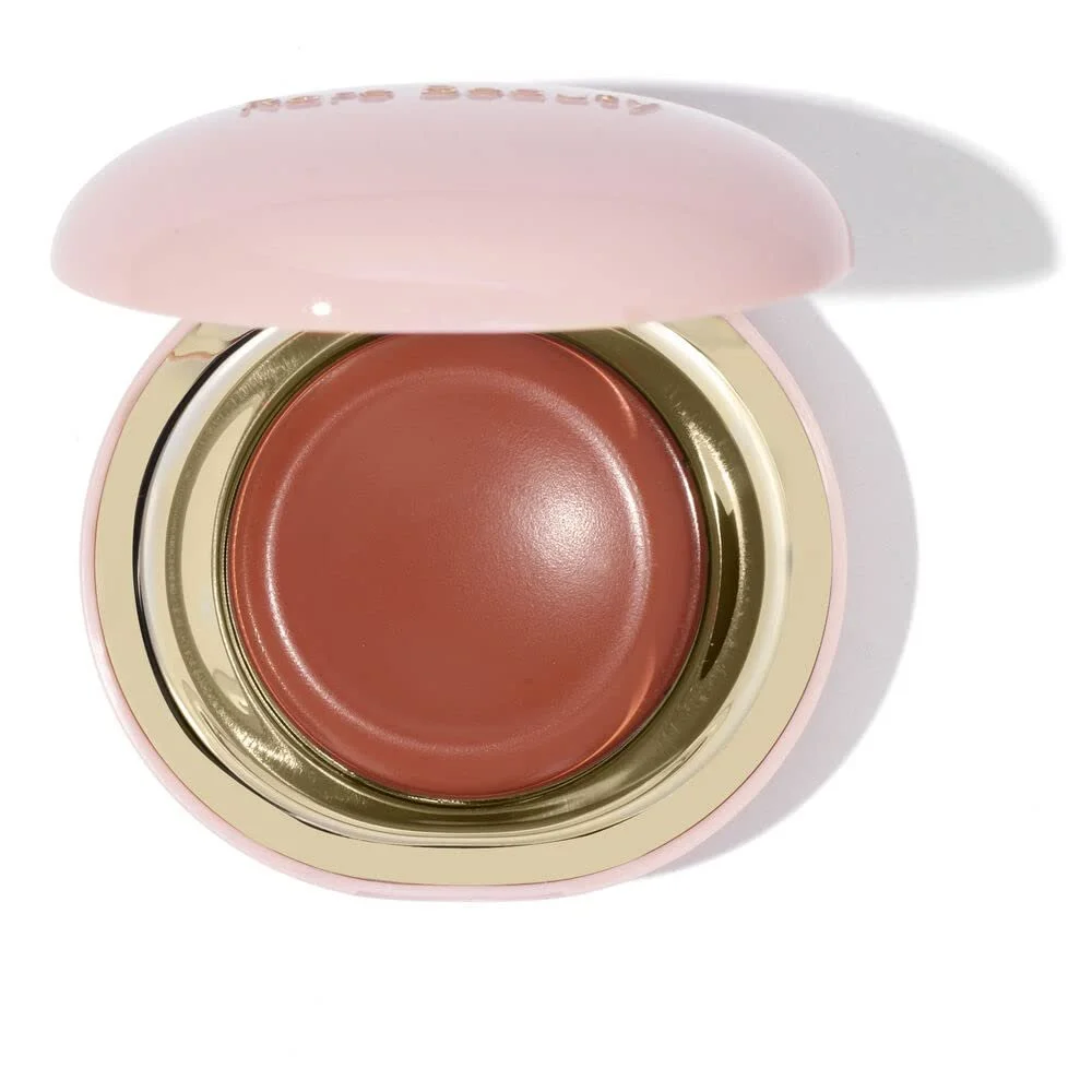 Rare Beauty Stay Vulnerable Melting Cream Blush for a natural sun-kissed flush of color