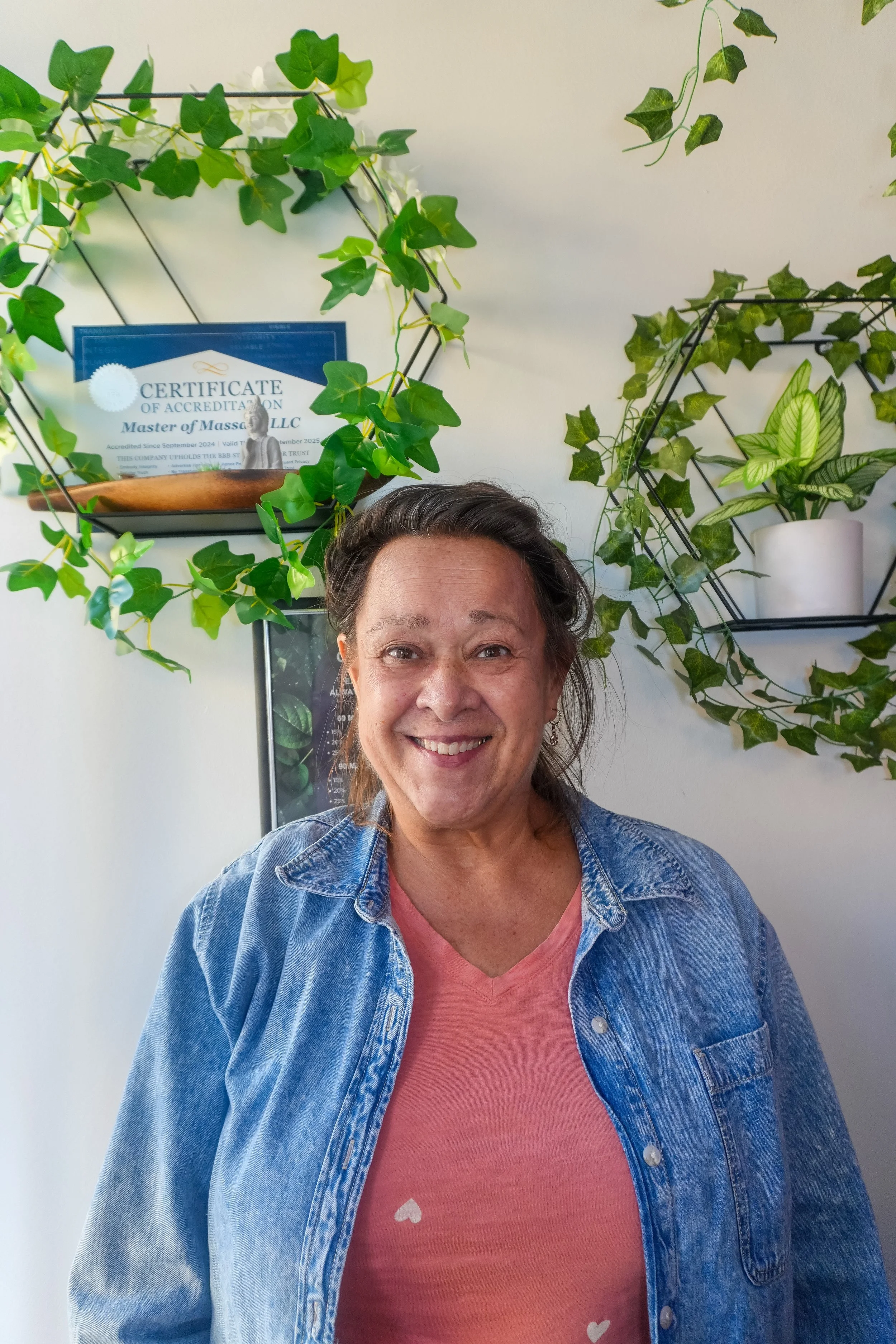 Kimber fournier a massage therapist at master of massage Minneapolis available for booking