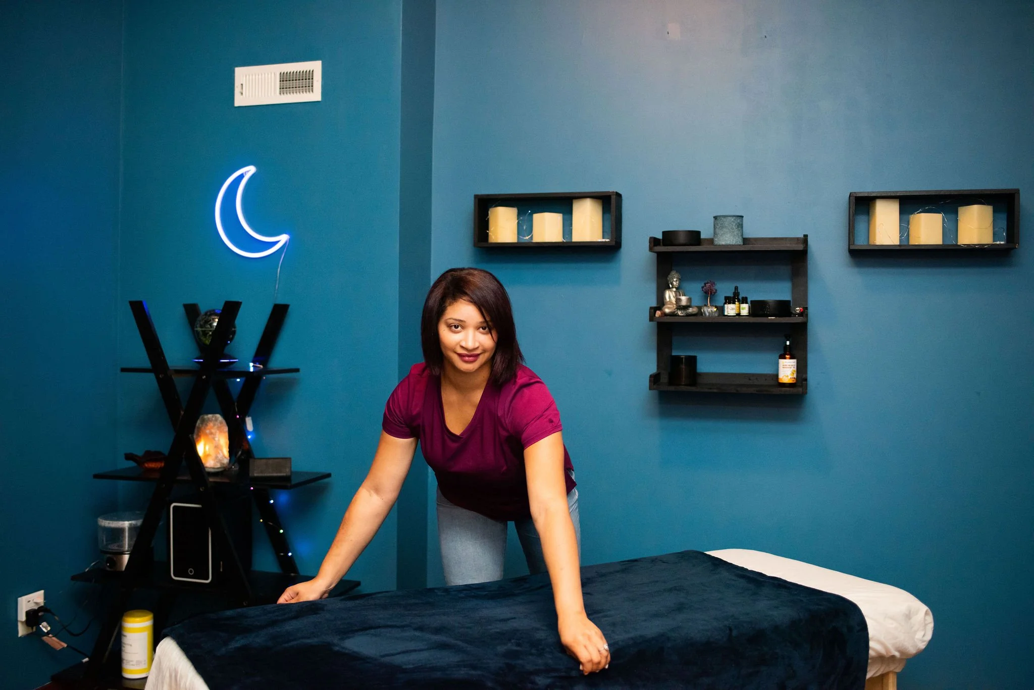 Makayla Eckberg, owner of Master of Massage Minneapolis, Minnesota for seven years and counting.