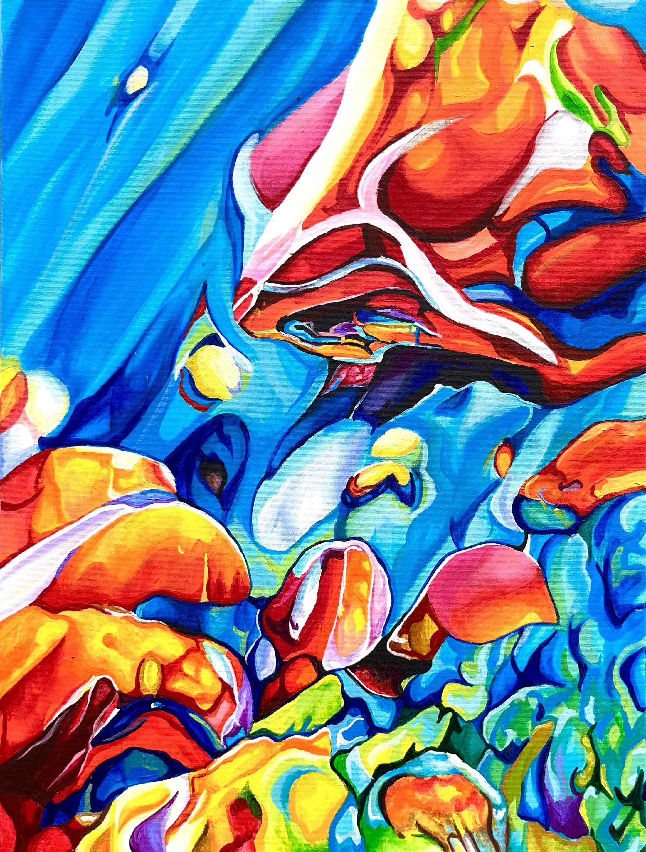 nemo. 16x20. acrylic on canvas. 2022.