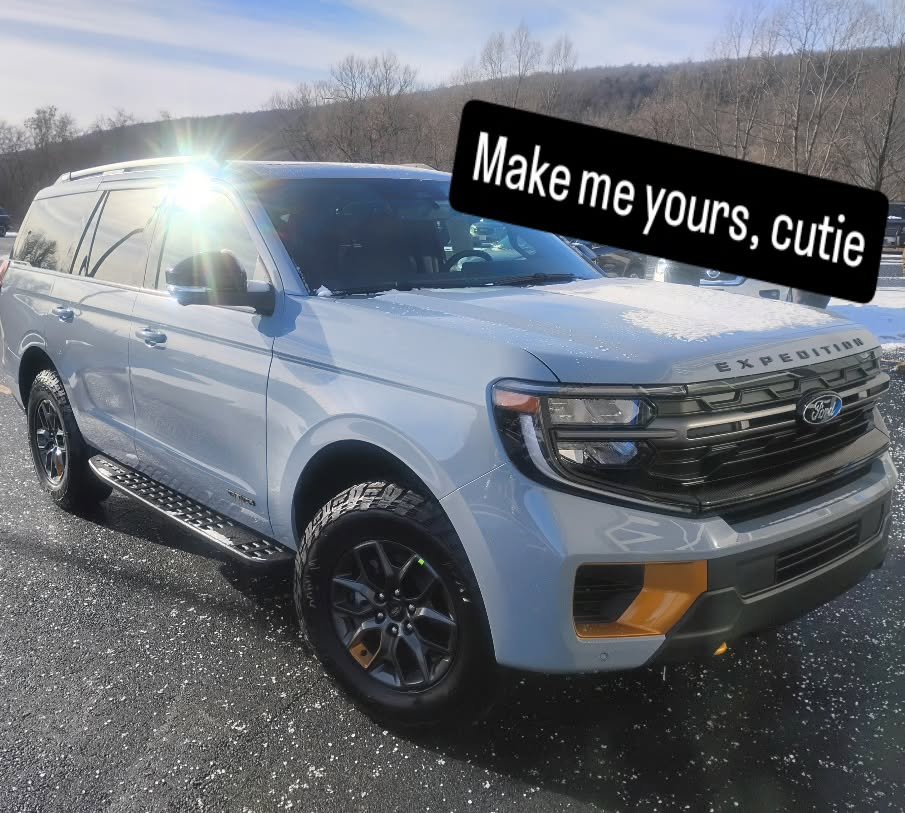 This truck doesn't need a filter to turn heads #ford #expedition #happyholidays #merrychristmas🎄