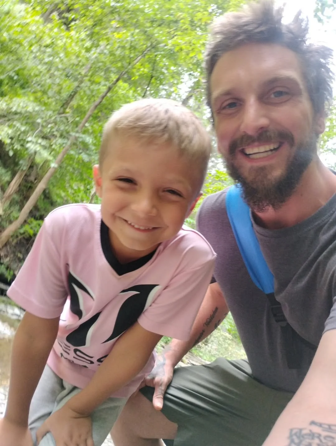 Little hike with my buddy