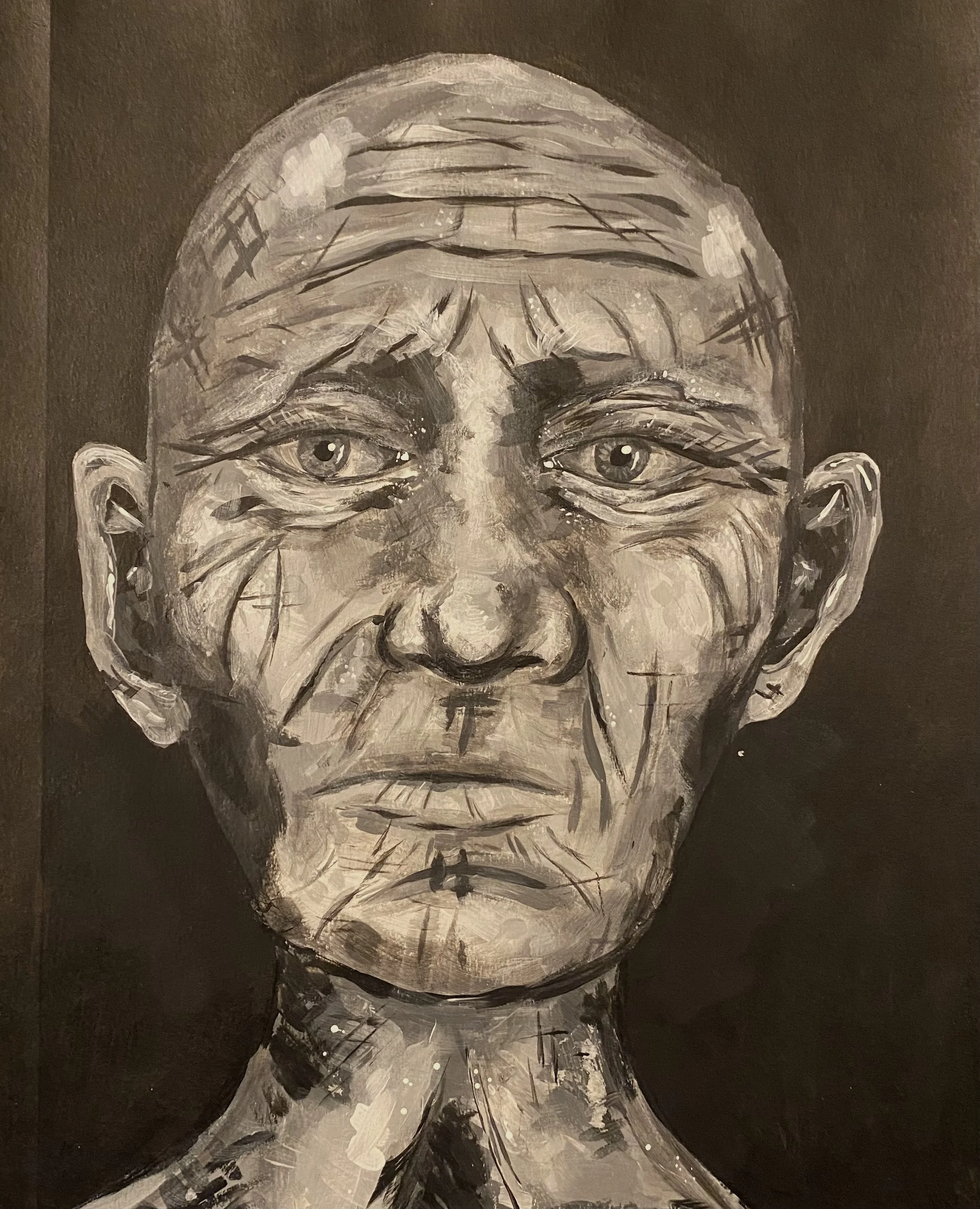 Face Map-Acrylic-2021