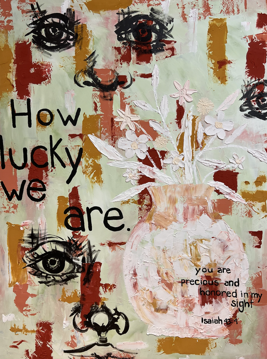 Aren't We?-Acrylic/Baking Soda-2024