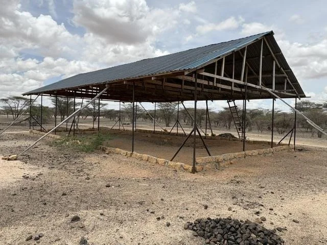 Church shelter in rural kenya