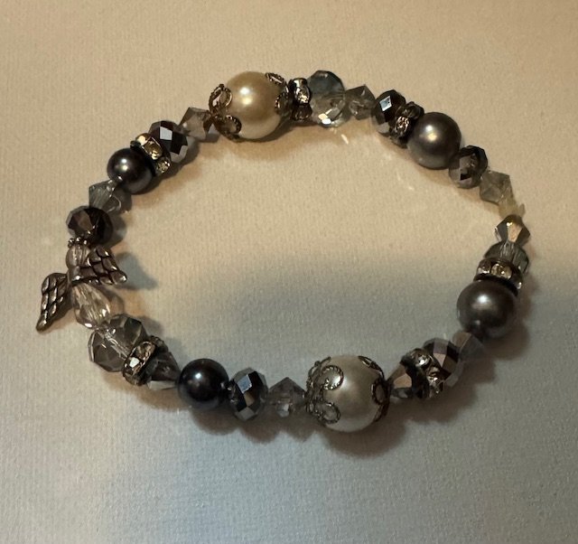 Remembrance Bracelet - Dark Silverish