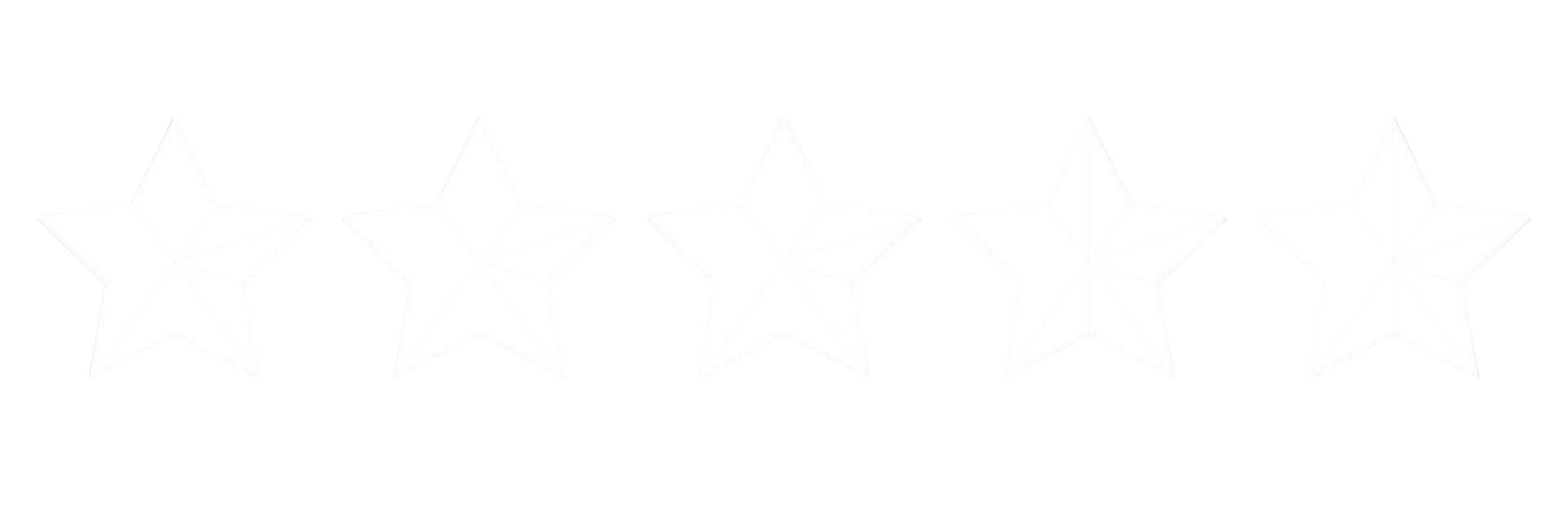 Five white stars in a row.