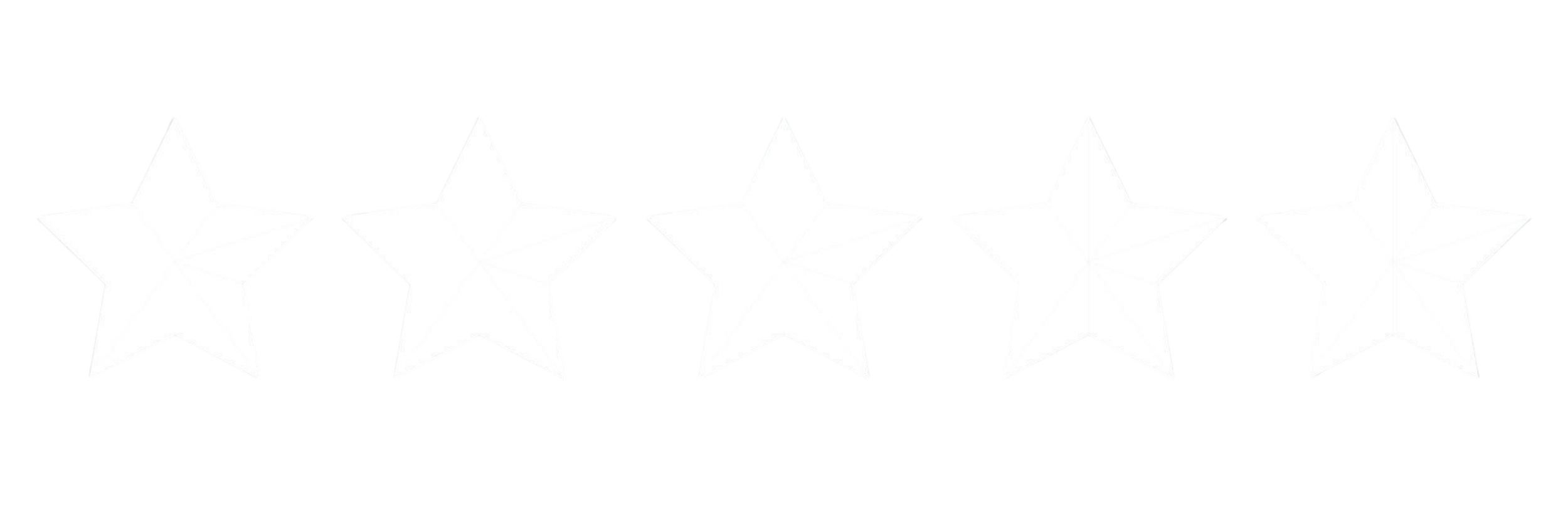 Five white stars in a row.