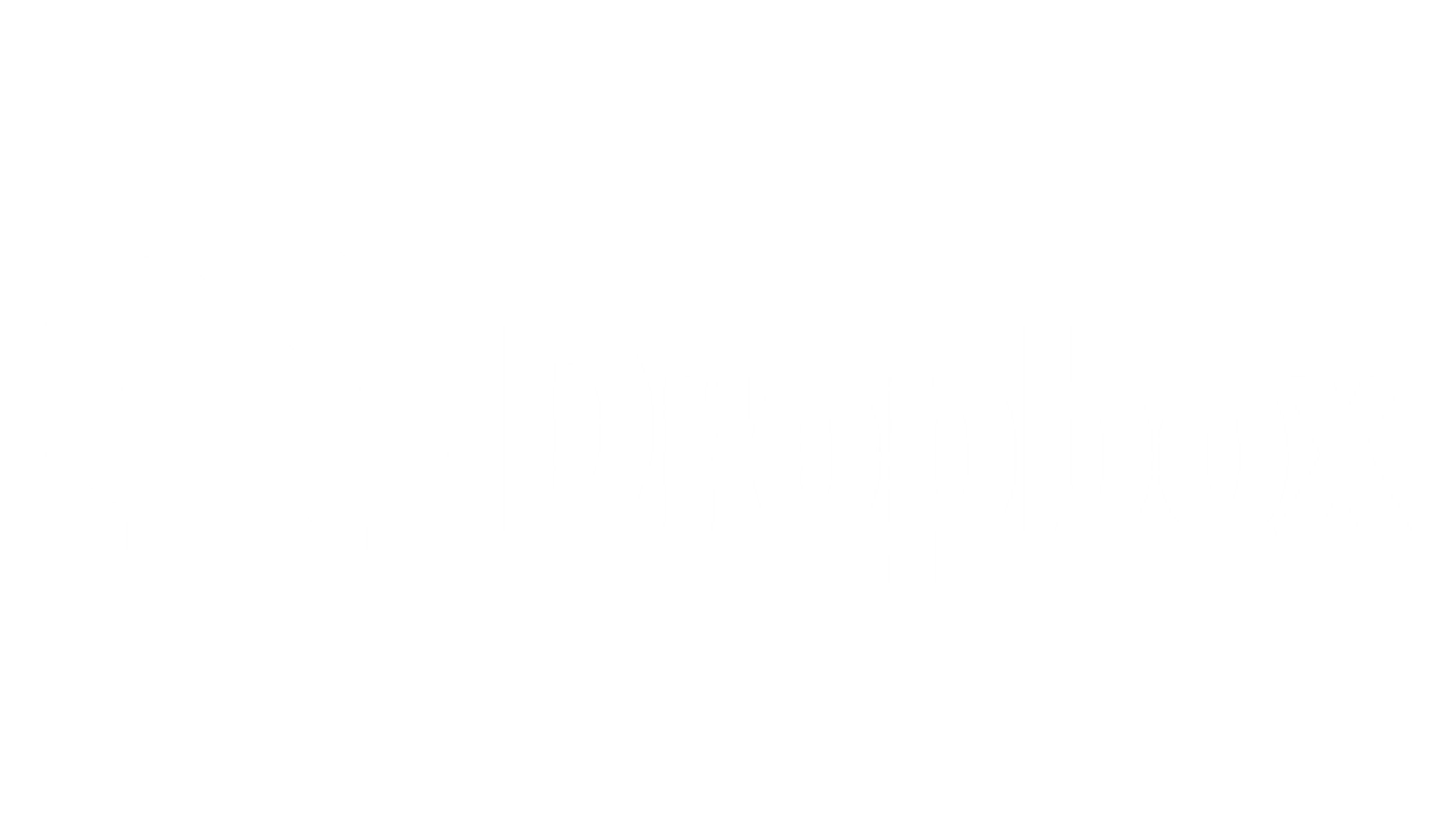 Dropbox logo with the word 'Dropbox' written next to it in gray and white text.