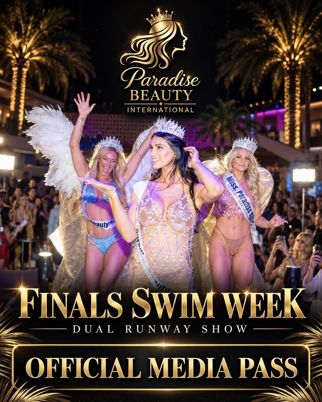 Finals Swim Week, Dual (2) Runway Media Pass