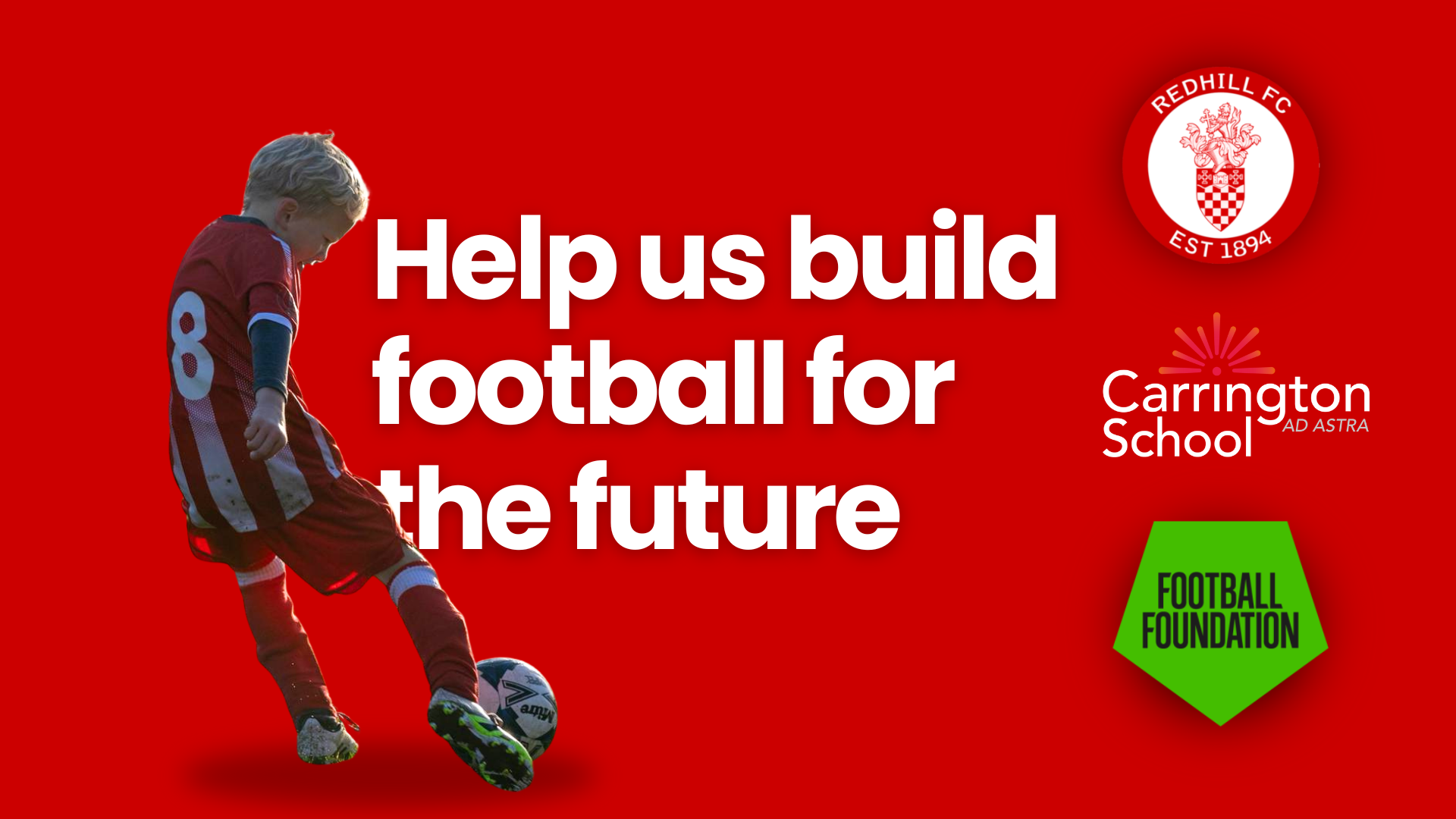 Building a Pitch for Everyone: Redhill FC x Carrington School