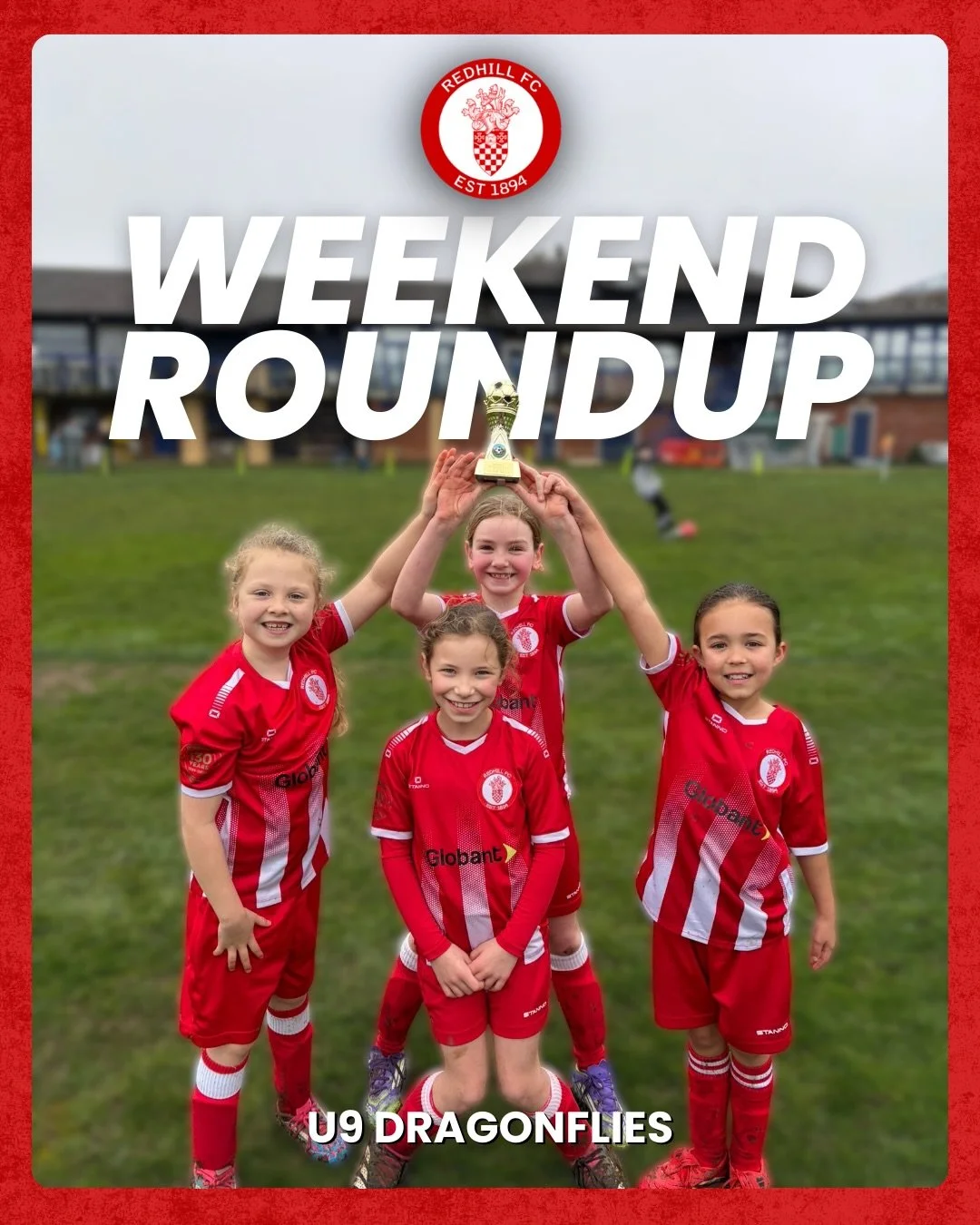 Finally a weekend with minimal weather related cancellations.

Great to see so many of our Redhill FC Youth teams with smiles on their faces and mud on their knees. Reports have come in of great performances, proud coaches and improvements seen from 