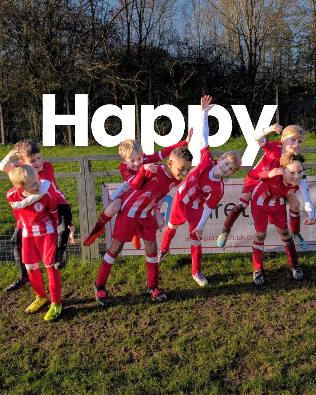 For the weekends given up supporting from the sidelines whatever the weather.

For juggling logistics to make it to training every week. 

For the added mental load brought by Spond, WhatsApp groups and registration forms.

Thank you for everything y