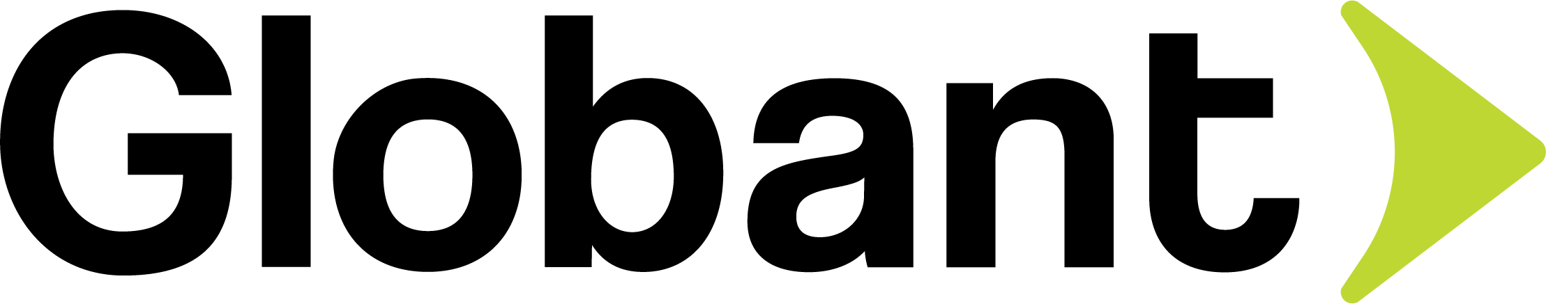 Green and black logo with a stylized arrow pointing to the right.