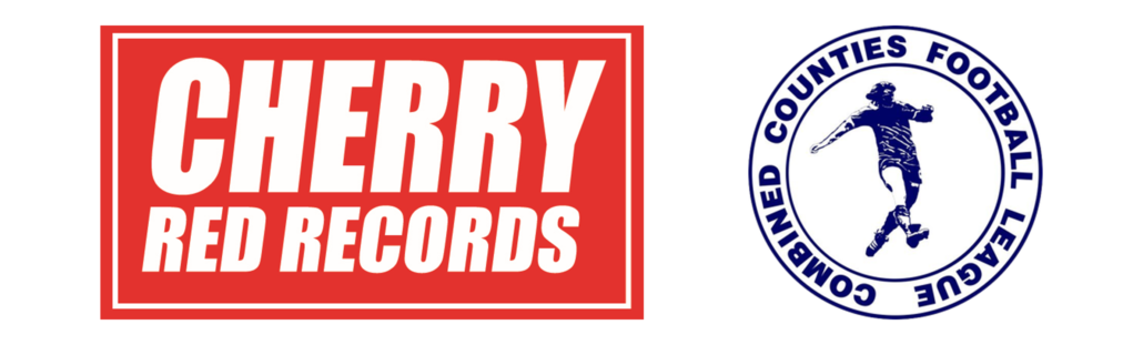 Logos for Cherry Red Records and the County Football League.