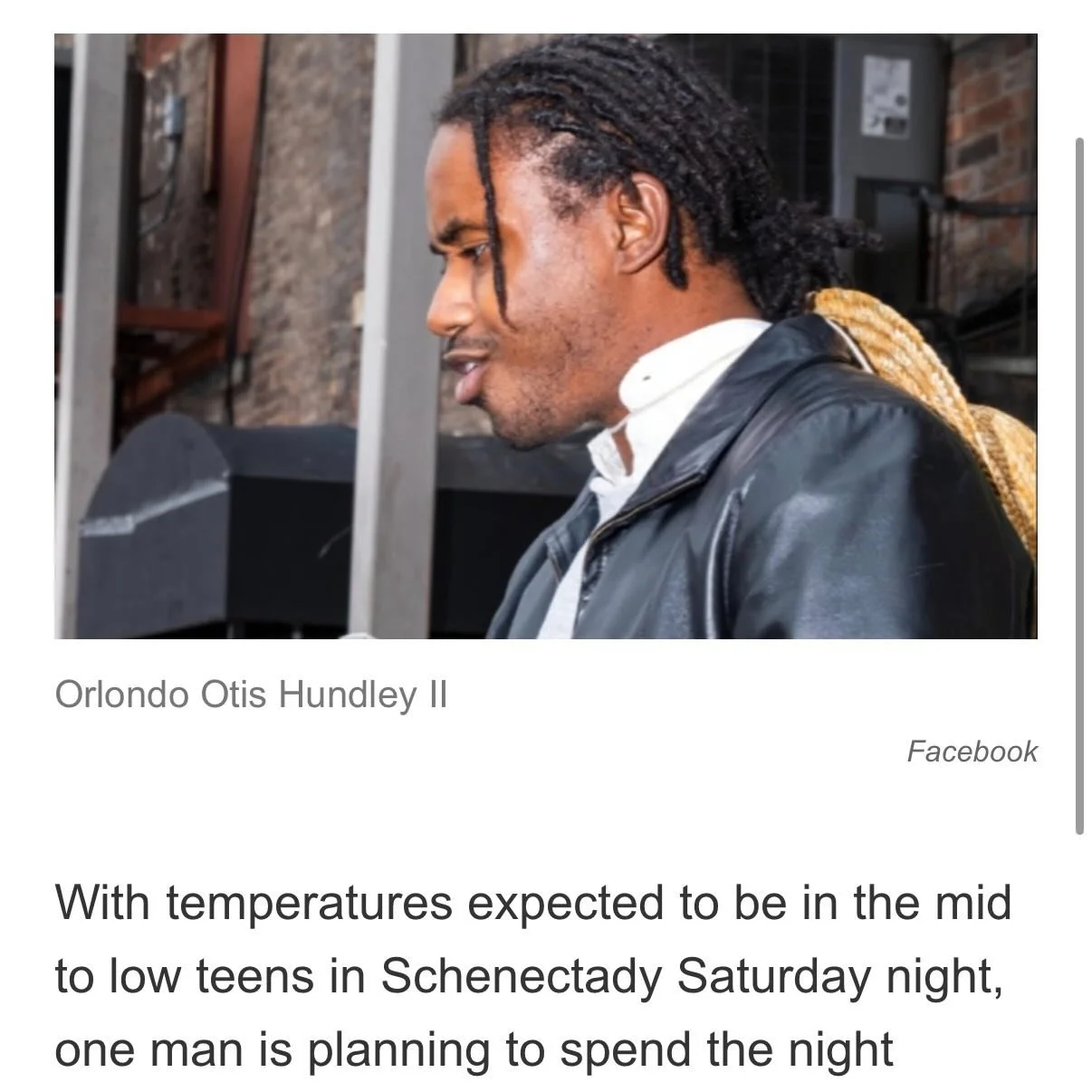 Couldn&rsquo;t have me looking too handsome though.

- Orlondo Otis Hundley