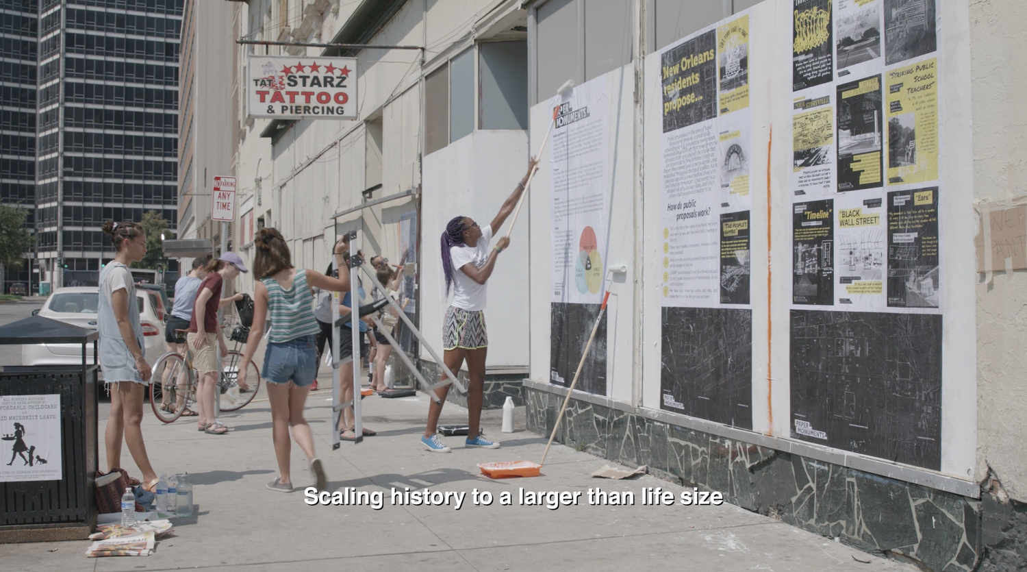 Paper Monuments Installations <span>Video</span>