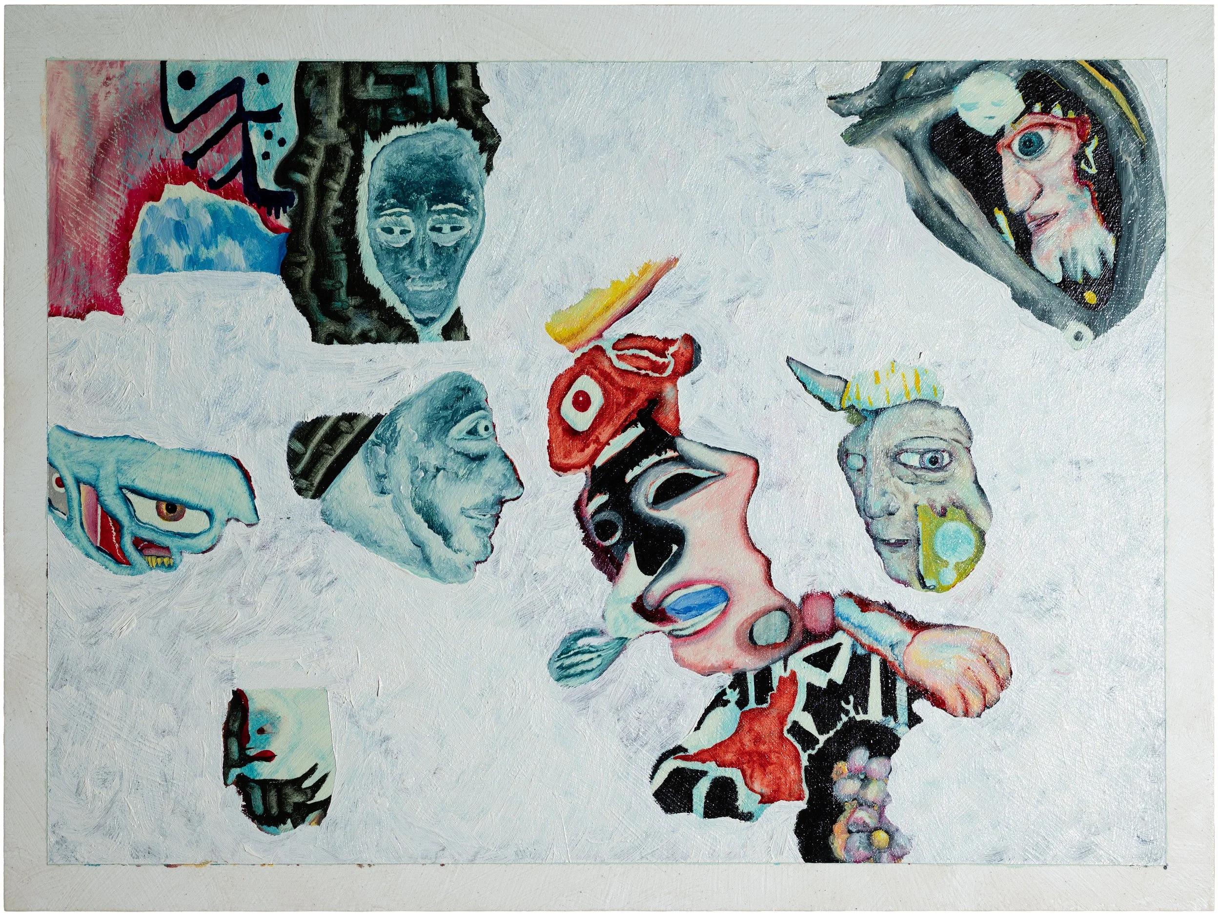 High Water, 2025, oil on acrylic on panel, 12 x 16 inches
(ID: 21 2025 9)