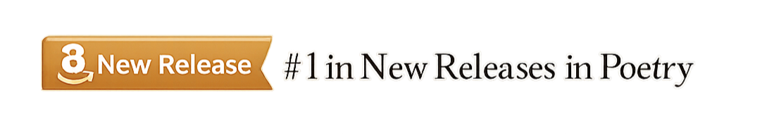 Graphic announcing 8 new poetry releases, highlighting it as the number one in new poetry releases.