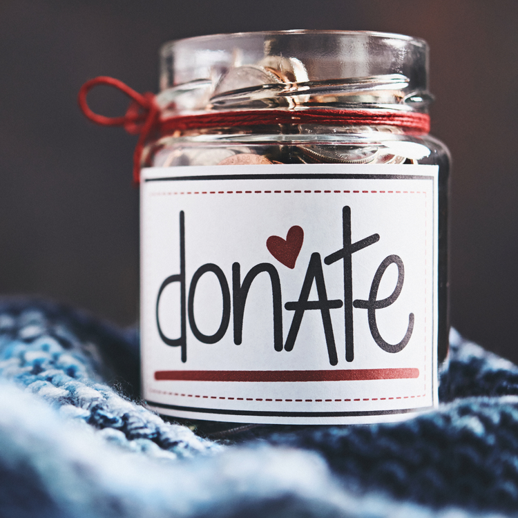 Donation jar