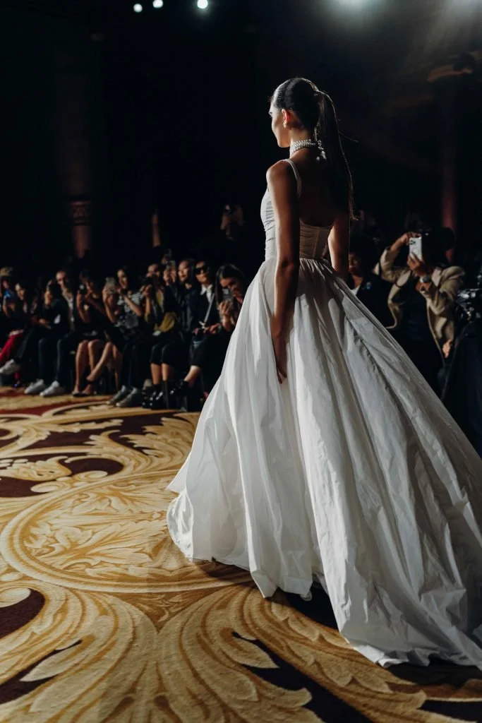 Muse By Berta Persephone Corset Aline Taffeta Wedding Dress