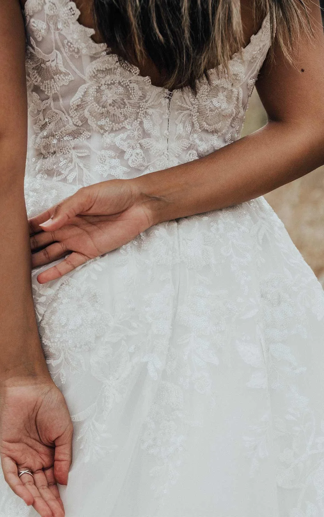Modern Ballgown Wedding Dress with Square Neckline