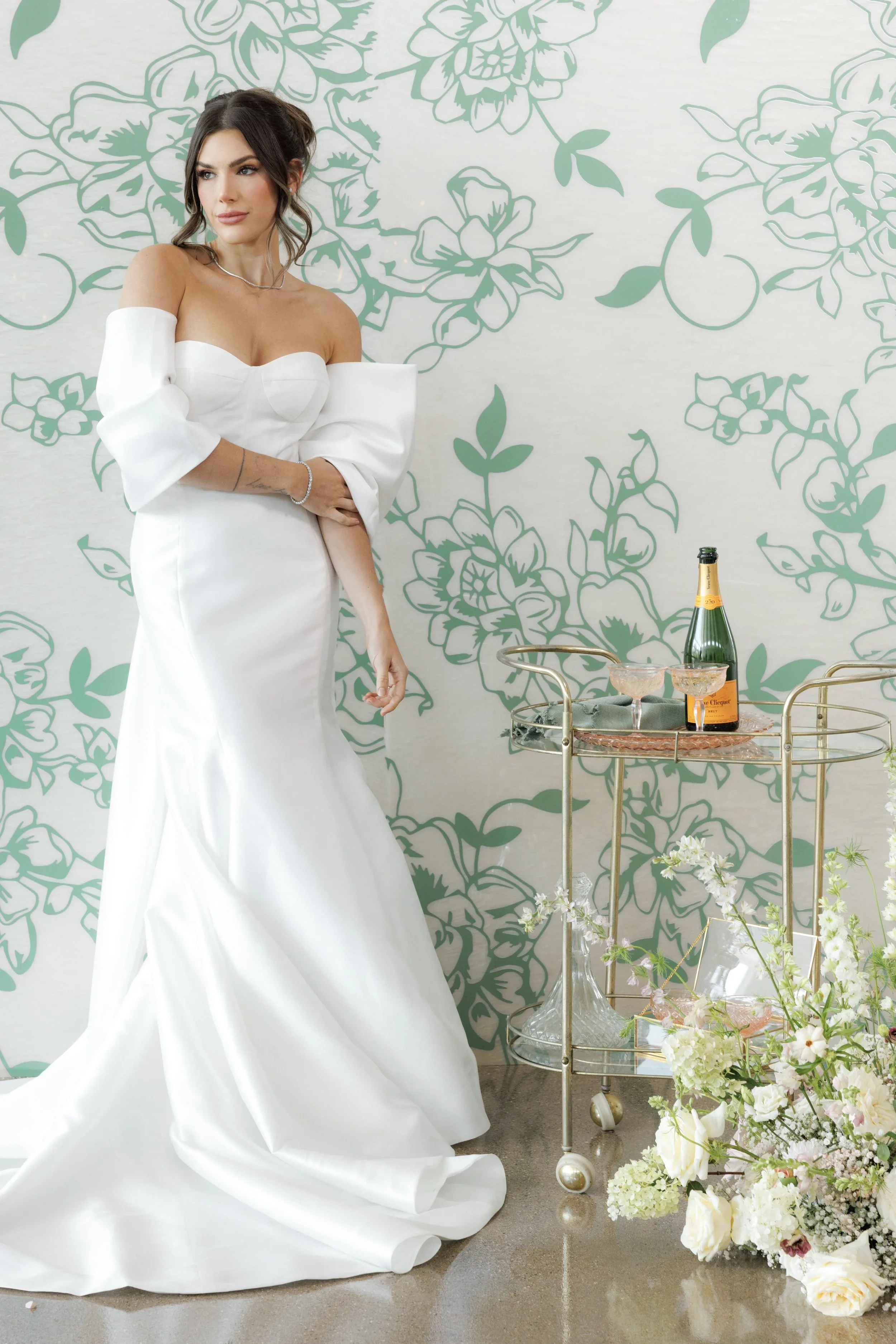 Elizabeth Lee Natasha with Bow available at Bride To Be Couture.webp