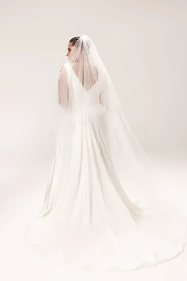 Dany Tabet Margo DG0026523 plus size wedding dress from the Dany Girl line with timeless craftsmanship and modern silhouette.